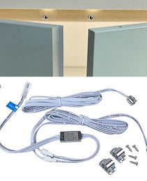 Motion Sensor for Cabinets and closets - 12V - 24V (Double Sensors)