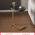 Black Marble Flat Gold Frame