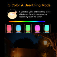 LED Night Light, Cordless Bedside Lamp for Bedroom