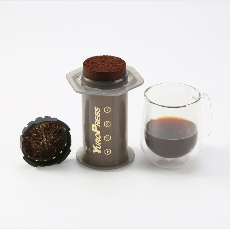 Premium Portable Coffee Brewing Kit – Food-Grade Travel Set with Storage Tote
