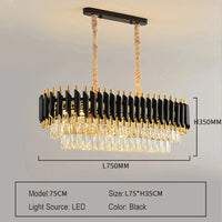 Luxury Crystal Ceiling Chandelier Lighting Modern Living Room Lights Lustre Indoor Bedroom Home Decor Led Hanging Pendant Lamp