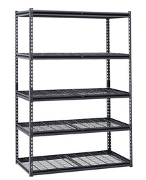 Storage Shelves 5 Tier Adjustable Heavy Duty Garage Shelving Units 3000 Lbs
