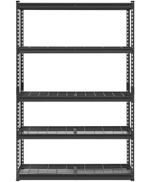 Storage Shelves 5 Tier Adjustable Heavy Duty Garage Shelving Units 2500 Lbs