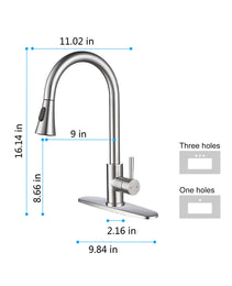 Kitchen Faucet With Pull Out Spraye