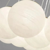 Bubble chandelier with glass ball design Nordic pendent lamp dining rooms living rooms hotel decoration hanging lamp