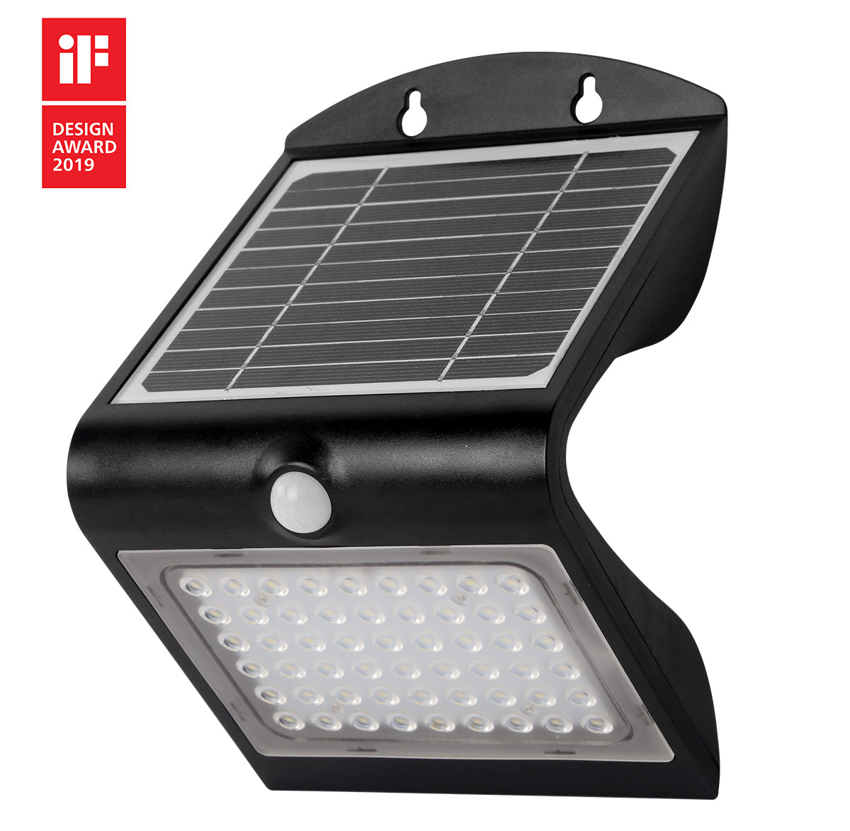 Embrace the Beauty of Nature: Solar LED Wall Light LD-SWL-4W-PLUS-BUTTERFLY Black - Illuminate Your World with the Magic of Butterflies!