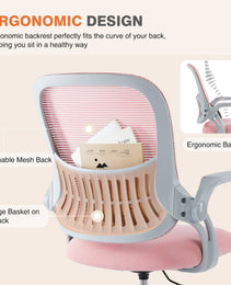 Tall Office Chair For Standing Desk With Adjustable Foot Ring,Counter Height Office Chairs