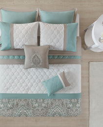 Queen 8 Piece Comforter Set