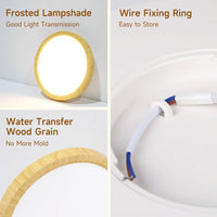 Ultra-thin Led Ceiling Light 220V Bedroom Lamp LED Panel Indoor Lighting for Living Room 3 Colors Adjustments Ceiling Lamp Round