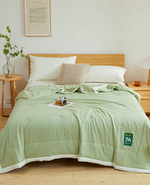 Antibacterial Raw Cotton Washable Summer Cool Quilt