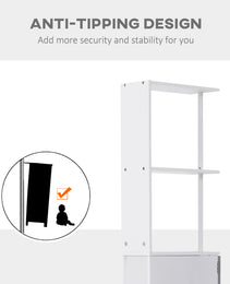 54" Tall Bathroom Storage Cabinet