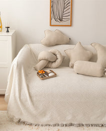 Cotton And Linen Striped Cushion Seriescoordinating Throw Pillows For Your Home Sofa