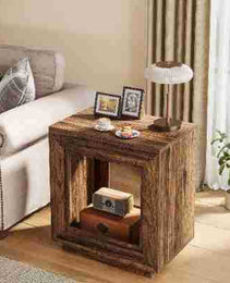 Eight-immortal Table Living Room Corner Storage Movable Side Table Cabinet