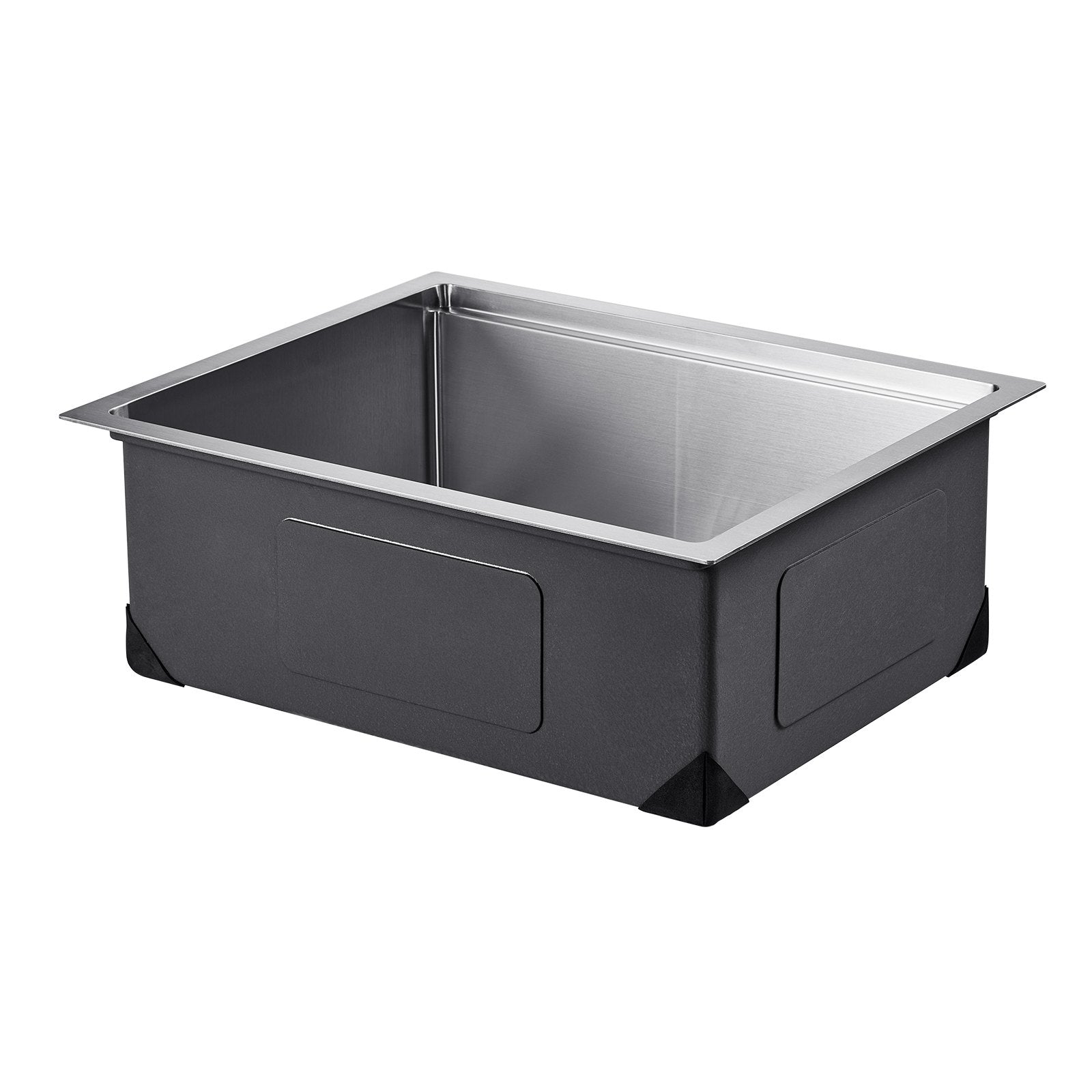 23' Kitchen Sink Undermount Single Bowl Drop-In Basin Stainless Steel Bar
