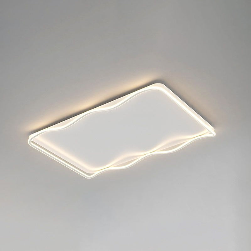 Isadora 282W Rectangular Dimmable LED Indoor Ceiling Light - White