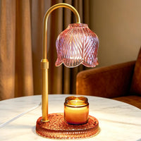 Candle Warmer Lamp with Timer and Dimmer, Adjustable Height Design