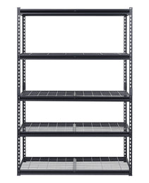 Storage Shelves 5 Tier Adjustable Heavy Duty Garage Shelving Units 3000 Lbs