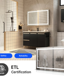 LED Lighting Bathroom Wall Mounted Mirror