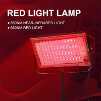 96 LEDs Red Light Therapy Lamp for Full Body Infrared Light Device Face Body Pain Stress Relief Daily Skin Care 660nm 850nm