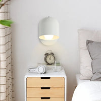 Room Wall Lights Wall Decor Nordic Bedside Wall Lamps Macaroon Steering Head Wood Hanging Sconce Living/Bedroom Reading Lighting