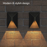 Up/Down LED Wall Lights - 8" - 12W - 5CCT Selectable - JXLBD08