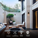 Up/Down LED Wall Lights - 8" - 12W - 5CCT Selectable - JXLBD08