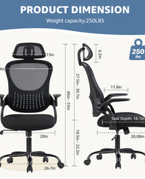 Ergonomics Office Computer Desk And Chair