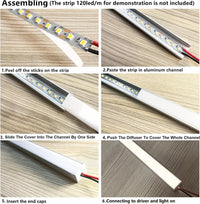 LED Strip Channel 6.6ft DEEP - AZ