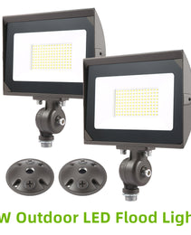 Vibrant 30W Color Temperature Selection 110V CCT knuckle Flood Light - Transform Your Outdoor Space with Dazzling Radiance!