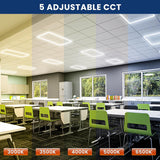 LED Panel Frame Light 2x4 Dimm - 20/30/40/50/55W - 5CCT - JS