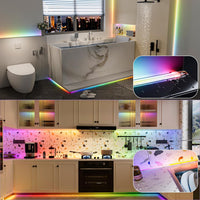 LED STRIP COB RGB - 12V - 14W/m - IP65 - 16.4ft product image showing fixture design, finish, scale, and installed use case where available