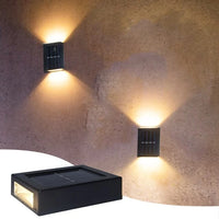 Solar LED Outdoor Light Solar Lighting Sensor Lamp Streetlights Exterior Garden Decoration Garland Waterproof Solar Wall Light