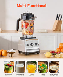 85 Oz 1400W Blender For Smoothies Food Processing Blender For Kitchen