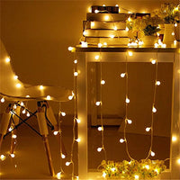 3-10M Solar/USB/Battery String Lights, Fairy Globe Ball LED, Waterproof Outdoor for Christmas Wedding Garden Camping Tent Decor
