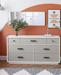 Valencia 7-Drawer Wide Dresser
