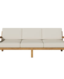 GRENADA L Shape 3pcs Acacia Sectional Patio Sofa Set