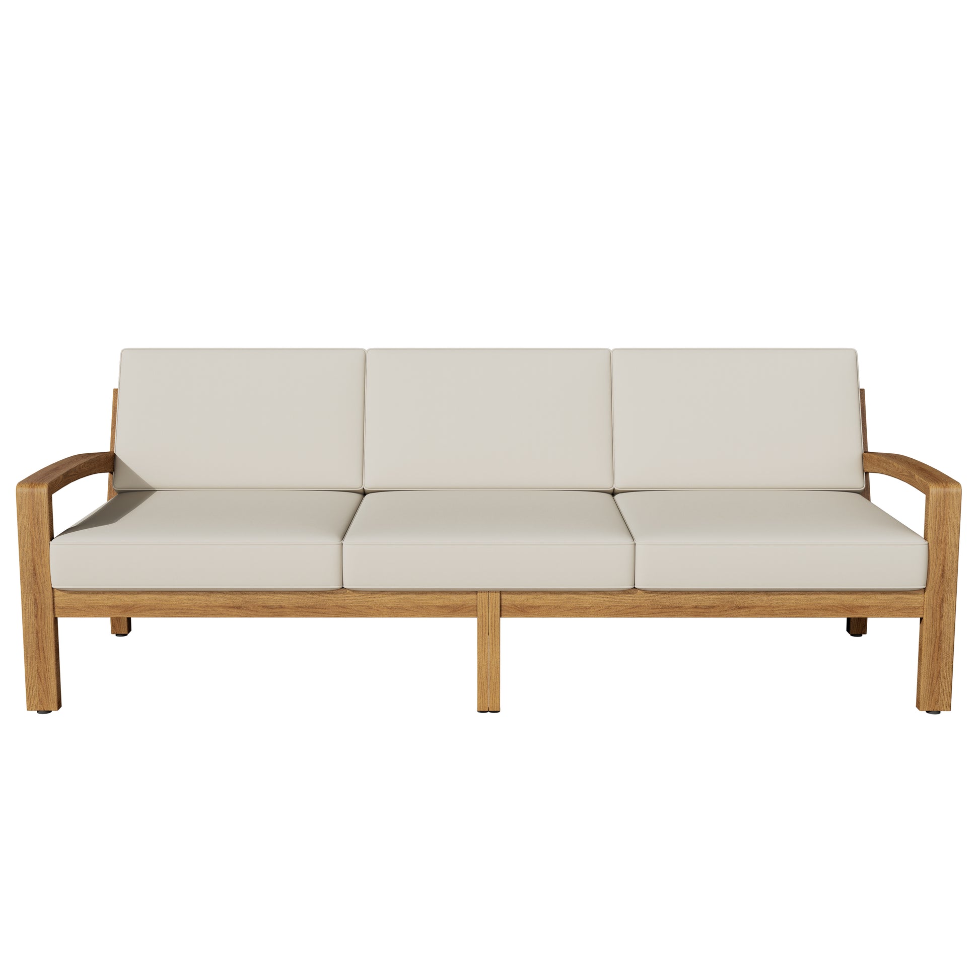 GRENADA L Shape 3pcs Acacia Sectional Patio Sofa Set