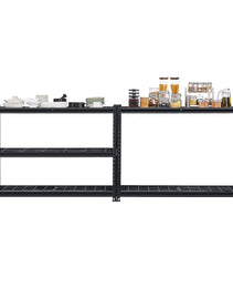 Storage Shelves 5 Tier Adjustable Heavy Duty Garage Shelving Units 3000 Lbs