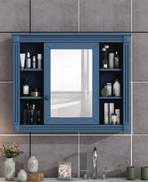 Wall Mounted Bathroom Storage Cabinet Modern Wall Cabinet With Mirror Mirror Cabinet