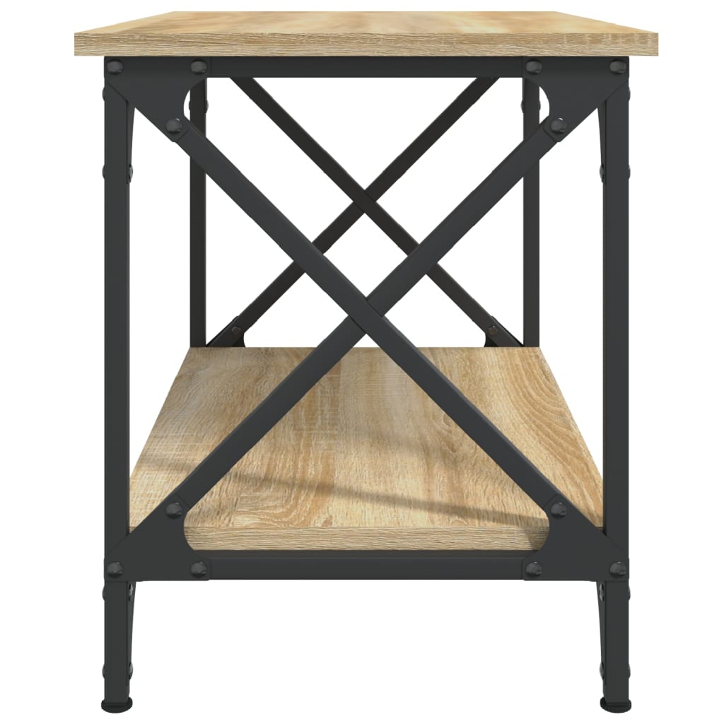Side Table Sonoma Oak 55x Wood-based material