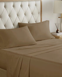 12 Piece Comforter Set With Cotton Bed Sheets Black Full