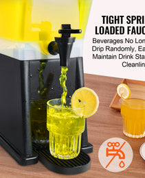 Beverage Dispenser, 3 Gallon Drink Dispenser For Parties, Plastic Juice Dispenser With Stand Spigot Lid, Iced Tea Lemonade Juice Water Dispenser, For Restaurants, Hotels, Parties