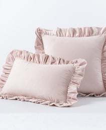 Nordic Velvet Lace Throw Pillows With Upholstered Living Room Sofa