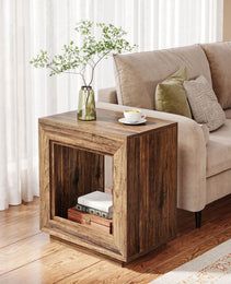 Eight-immortal Table Living Room Corner Storage Movable Side Table Cabinet