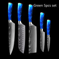  Green 5pcs set