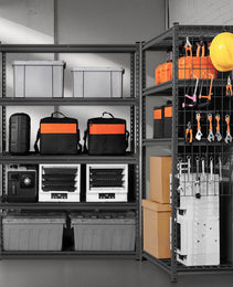 Storage Shelves 5 Tier Adjustable Heavy Duty Garage Shelving Units 2500 Lbs