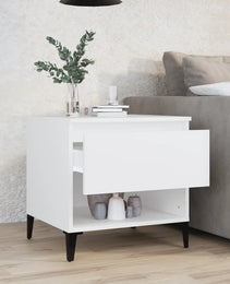 Side Table 50x Wood Material   Side Tables 2 pcs.