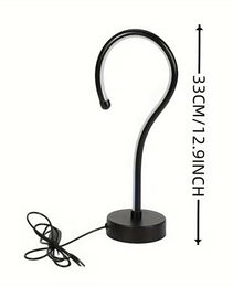 2PC Creative Question Mark Shape Table Lamp, USB Three-color Dimming Desktop Decoration Table Lamp