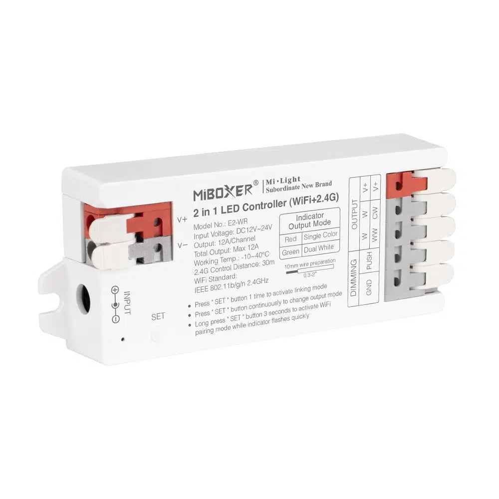Milight E2-WR 2 in 1 LED Strip Controller ( WiFi +2.4G)