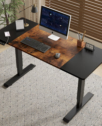 Electric Standing Desk Height Adjustable Desk For Home And Office Computer Table Gaming Desk Modern Luxiury Table 55   Lift-up Desk